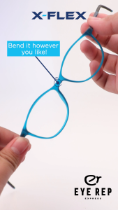 X-FLEX 7025 (Frame Only) TR Flexible Replaceable Eyewear with Choice of Multicoated/Tinted/Anti-Radiation or Photochromic Lenses