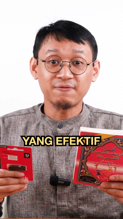 USB Celik Iqra - Video Lengkap Panduan Belajar Mengaji Asas