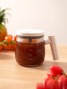 MODOFO ถ้วยผสมอัตโนมัติ ชาร์จใหม่ได้ ถ้วยกาแฟ 400ml แก้วกวนไฟฟ้า เครื่องปั่นแบบพกพา