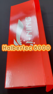 Vợt Cầu Lông Lining Halbertec 8000 Bản Cao Cấp 1/1 Full Hộp (Căng Sẵn 11Kg Max 13kg) Kèm Phụ Kiện
