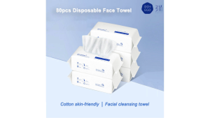 DOEGO Pure Cotton Skin Cleansing Towel 20*20CM 30PCS