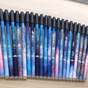 Bút viết bi gel cung Bò Cạp Scorpio chòm sao hoàng đạo (23/10 -  21/11) ngòi 0.5mm văn phòng học sinh tiểu học sinh viên Legaxi