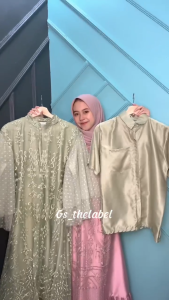 Baju Couple Satin Devina x KOKO: Bahan Satin Roberto & Ukuran M L XL XXL