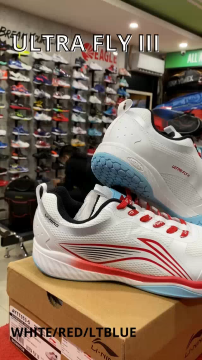 SEPATU LINING BADMINTON BULUTANGKIS LINING ULTRA FLY III Lazada