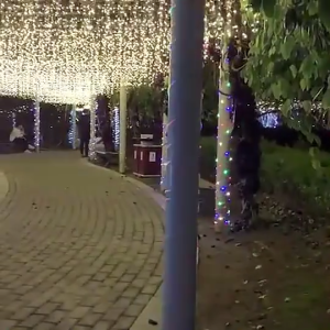 Lampu Tumbler 10 Meter Ranbow LED Hias Hari Raya RGB Tahan Air