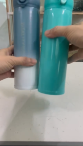 City life stainless steel click open vacuum flask (500ml)