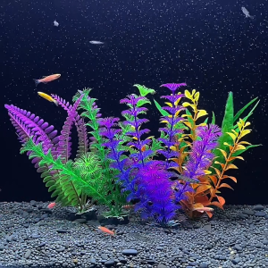 Cây rong nhựa trang trí bể cá thủy sinh tiểu cảnh non bộ terrarium DIY