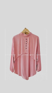 zalera id Vinna Top Blouse Baju Kemeja Wanita Oversize Atasan Wanita Kekinian