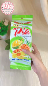 Bánh Pía Đậu Xanh Sầu Riêng 250g (hộp 4c) Tân Phúc Khánh