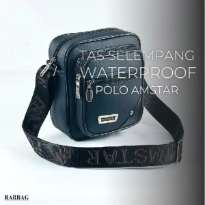 TAS PRIA POLO AMSTAR: TAS SELEMPANG BAHU ANTI AIR SLING BAG
