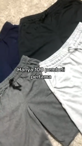Celana Pendek Sweatpants Lembut untuk Pria & Wanita Dewasa