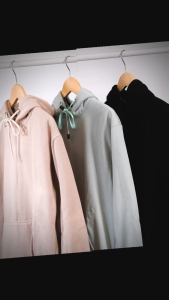 Sweater hoodie polos jaket suiter hudi sweeter terbaru bahan fleece katun tebal pria wanita dewasa hitam hijau mint kream size m L XL bisa COD