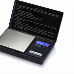 SoLoMan Precision Pocket Digital Scale 200g/500g with HD Backlit Display Tare Function and 7 Measurement Units