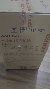 Quạt Treo Tường 2 Dây SENKO TC1626 - BH 24 Tháng Chính Hãng