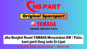 Bearing Laher 638Z Bak CVT Mio Sporty Smile Lama Fino Soul Karbu Nouvo Original Yamaha 100%
