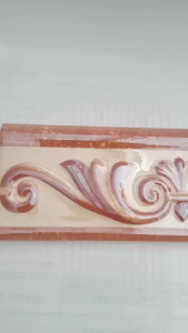 List Keramik Dinding 8 x 25 cm BATIQ COKLAT per 1 pcs