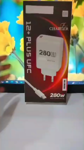 Charger HP FOR RLME 12 PLUS UFC Fast Charger 280W SUPERDART Adaptive Fast Charging