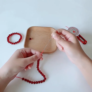 [HCM] 60m Cuộn dây nylon co giãn dùng làm vòng tay/ trang sức nhiều màu sắc Làm đồ Handmade xâu chuỗi đá-Joyee