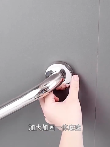New Stainless Steel Grab Bar Bathroom Safety Hand Rail For Bath Holder Shower Toilet Door Tub Toilet Handrail Safety Support Handle Towel Rack For Bathroom Wall Towel Grab Bar Stainless Steel Holder Wall Bar Handle Thicken Vanity Home Room Bath