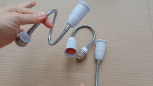 Đui đèn E27 nối dài 20 cm