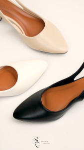 Sepasang Collection Elvina Mules Heels Wanita 5 Cm