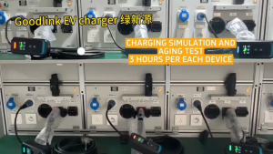 เครื่องชาร์จ EV Charger GOODLINK 7KW/ 32A หัวชาร์จ Type 2 RCD Type B มีกันดูดในตัว รับประกัน 1 ปี พร้อมส่งในไทย