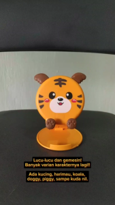 Phone Stand Holder | Dudukan Silikon Smartphone Ponsel HP Tablet Phone