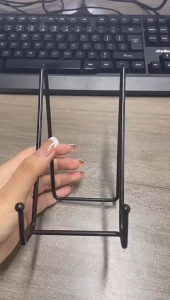 Desktop Iron Art Display Stand Book Magazine Display Stand Office Document Stand Metal Phone Holder