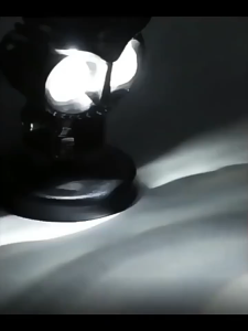 Lampu Tembak D2 Laser Gun Motor Spotlight CR7 2 Warna Putih Kuning + Lampu Kabut Semua Motor Bentuk Owl Aluminium Universal Lampu Laser 2 Mata