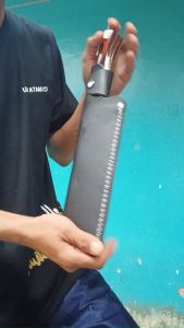 Pisau Cacah Daging Besar Baja Per Asli Super Tajam Pisau Cacah Dading Ayam Pisau Bladok Tulang Hewan