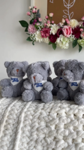 Famous Amos Bear 4 inch - Baby Children Gift Event Corporate