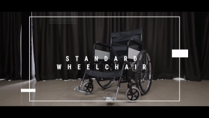 Standard Heavy Duty Foldable Wheelchair