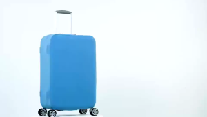 Anti-Scratch Luggage Cover Spandex Stretch Rod Thickened Dust Luggages Cover Waterproof Luggage Lid Travel Accessories