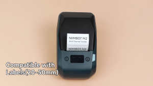 NIIMBOT M2 20-50mm Thermal Transfer Label Maker 300 dpi Wireless Mobile PC Colour Printing Printer