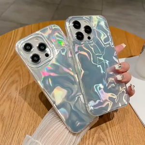 CASE GRADIENT WATTERY HOLOGRAM UNTUK REALME 11, 9i, 7i, C17, 5, 5i, 5S, 2 PRO