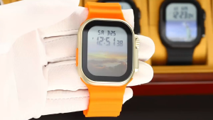 Jam Tangan Digital Original SKMEI 2249 Tampilan Gambar Tali Karet Anti Air