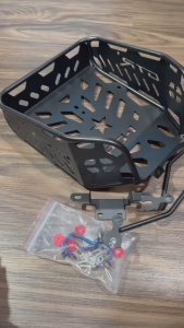 Rổ giữa PG1/PG-1 sơn tĩnh điện đen kèm pát ốc