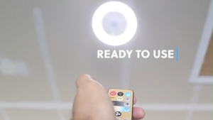 LED Kipas Angin Plafon Aromaterapi 3in1 Lampu Ceiling 50W Fan Remote