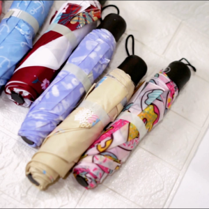 Payung Lipat Amanda Motif Warna Warni / PB EDUKASI ANAK - PBNB