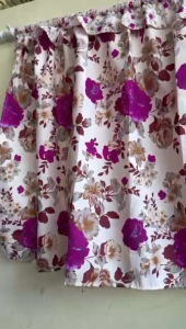 Gorden Kolong Dapur Hordeng Karakter Dan Bunga