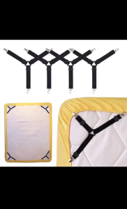 Bed Sheet Clipper Triangle Bed Sheet Clip Holder Bed Sheet Elastic Mattress Holder Fastener Klip Lembaran 三角床单固定夹