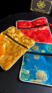 Túi gấm vuông 12cm Tây Tạng