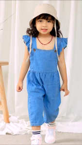 JUMPSUIT ANAK PEREMPUAN Jumper Jeans Anak Perempuan 1-4 Tahun JUMPSUIT KIMBERLY
