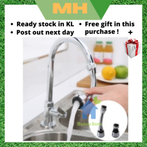 Water Saving Sink Tap Faucet Nozzle 360 Swivel/Tap Extension Sink Faucet Kitchen Sink Dapur