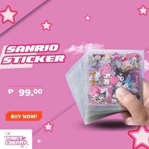 KUROMI SANRIO STICKER SET 100 PCS