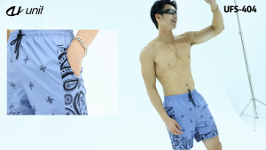 UNIFIT Mens Puff Grid Board Shorts: The Ultimate Comfortable Beach Clothing