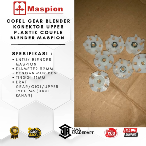 COPEL GEAR BLENDER KONEKTOR UPPER PLASTIK COUPLE BLENDER MASPION