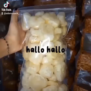 KERUPUK KULIT SAPI 60 GR DAN 100 GR ORIGINAL GURIH LEZAT