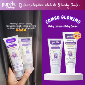 Purela Combo Glowing Perawatan Pencerah Kulit Anak dan Atasi Masalah Kulit Sikecil