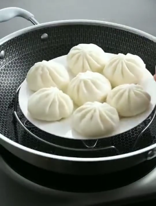 Steamed Egg Rack Stainless Steel Steamed Bun Dumplings Steaming Rack Durable Steamer Cooking Accessories